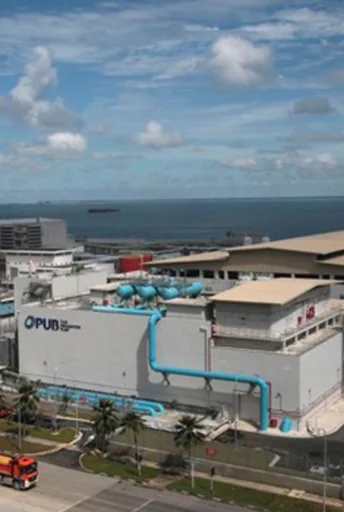 PUB TUAS Desalination Plant Prefiltration to UF and RO, Singapore