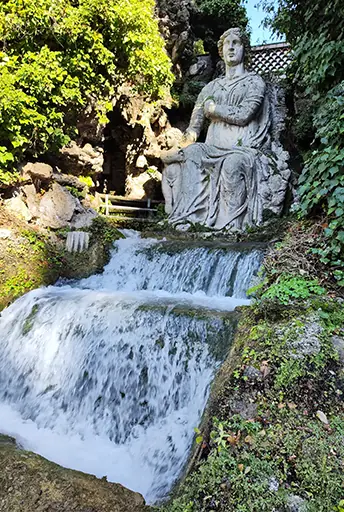 Filtration of River Water – Fountains at Villa d’Este in Tivoli, Italy